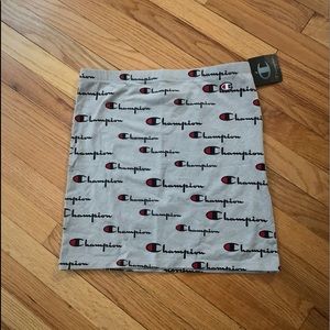 Gray Champion all-over logo skirt